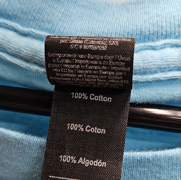 Piper Lou Inner Serial Killer heart design teal graphic tee shirt unisex large - Picture 6 of 6